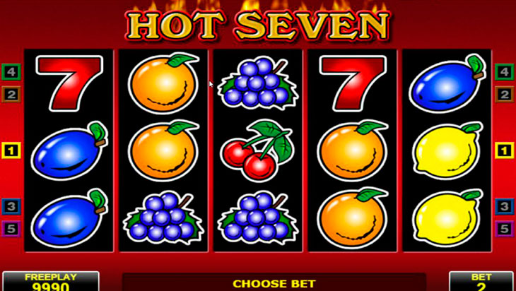 игровой автомат Hot Seven