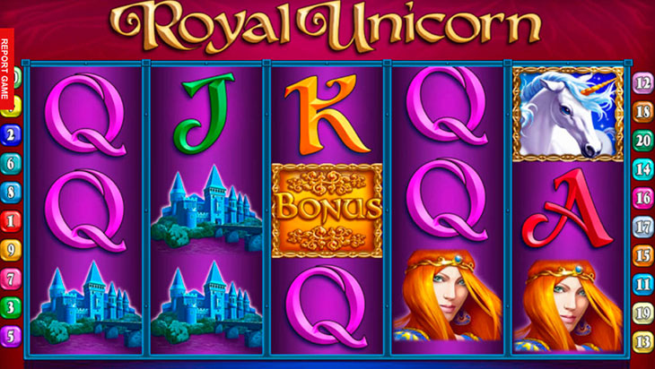 игровой слот онлайн Royal Unicorn